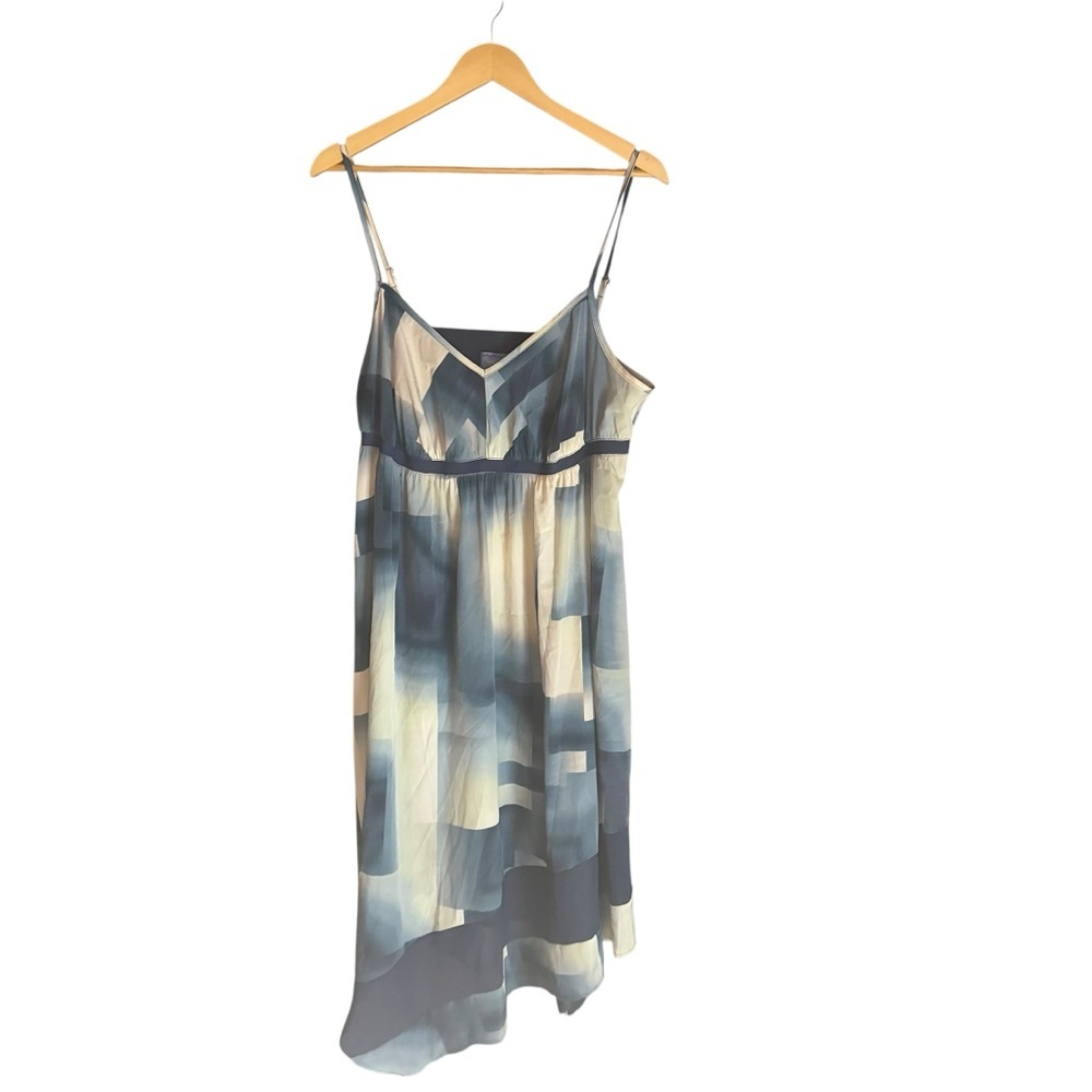 Simply Vera Vera Wang Blue Pleated Sundress. Size XL.